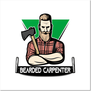 Bearded Carpenter Posters and Art